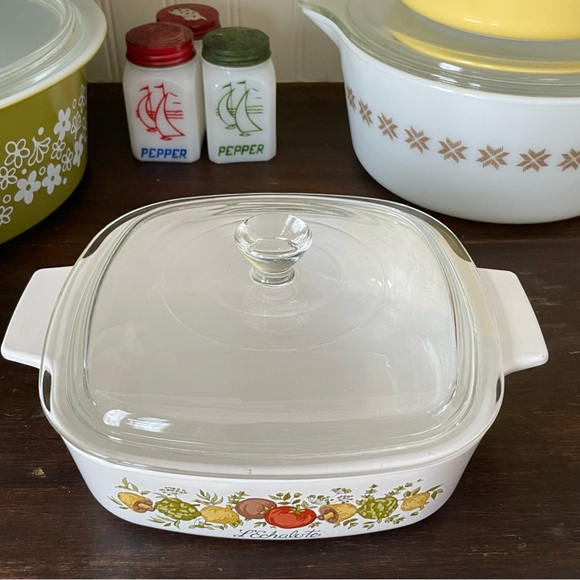 Vintage Corningware Spice of Life Pattern Covered Dish Collection❤️ - Picture 8 of 12